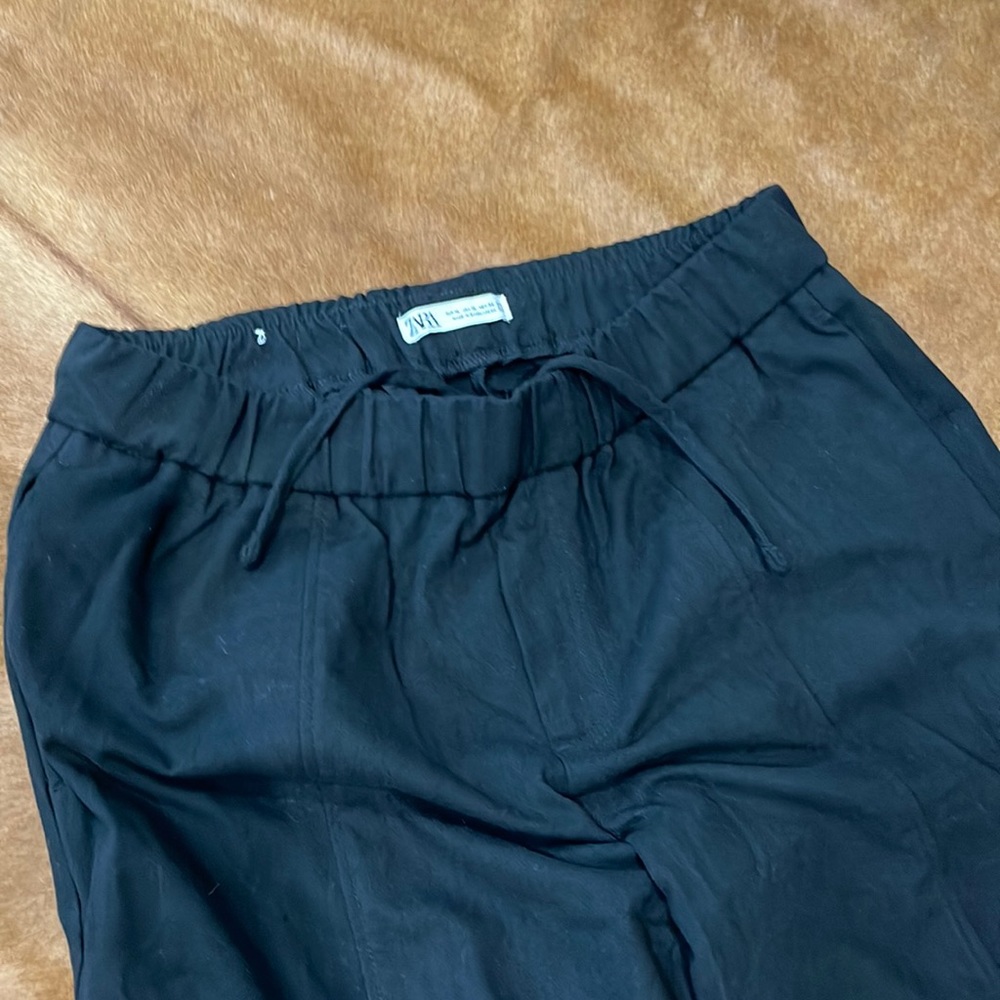 Black casual Zara pants